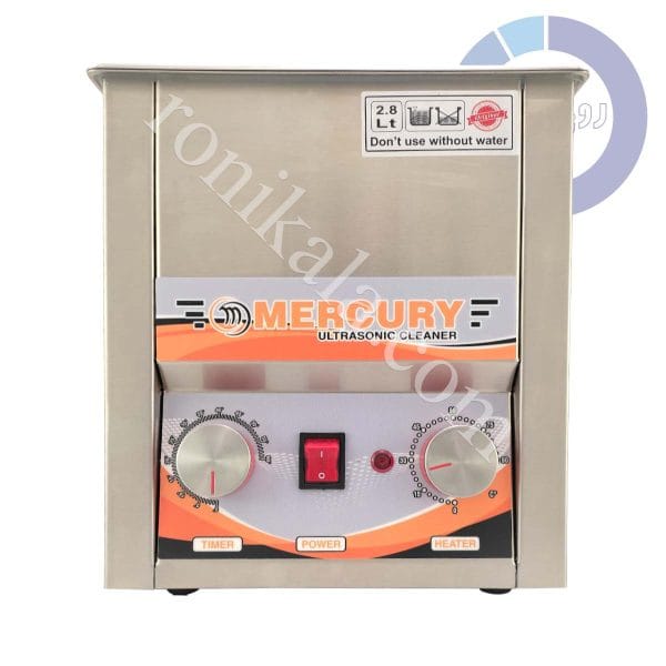 شوینده التراسونیک 2/8 لیتری MERCURY