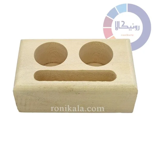 جای تیزاب و سنگ محک چوبی