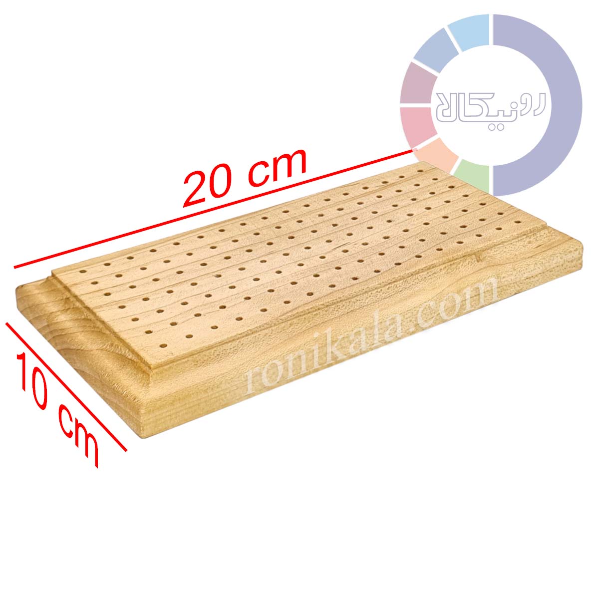جامته تخت چوبی 10×20 سانتی متر