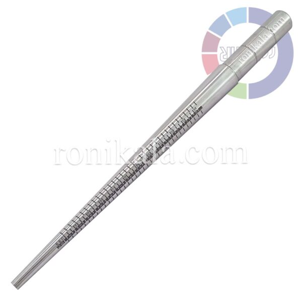 میل انگشتر گرد فولادی بلند درجه دار مدل Gold Tools