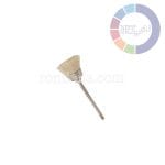 فرچه مویی کاسه ای سفید نرم