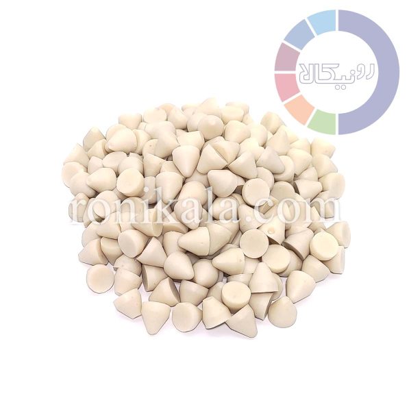 ساچمه پولیمری OTEC سفید مدل مخروطی کد PX 10