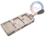 ریژه دوطرفه شمش‌ریزی طلا و نقره (25 تا 300 گرم)